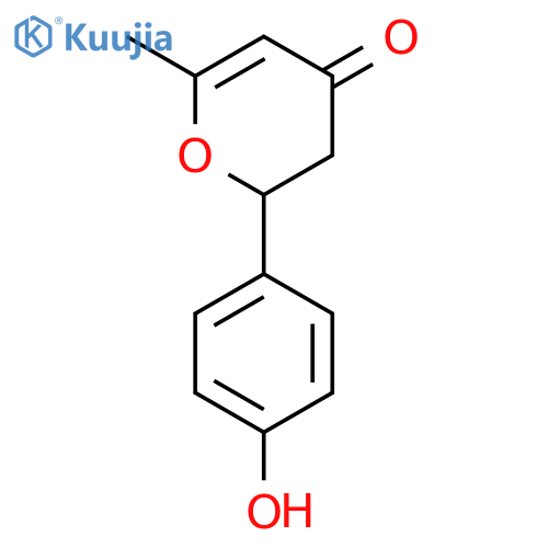2-(4-Hydroxyphenyl)-6-methyl-2H-pyran-4(3H)-one structure