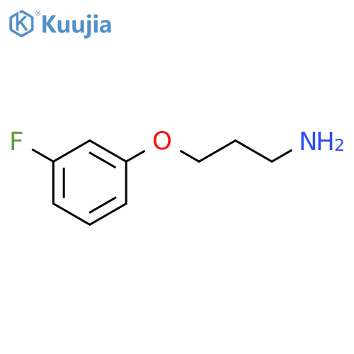 3-(3-Fluorophenoxy)propylamine structure