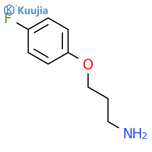 3-(4-Fluorophenoxy)propan-1-amine structure