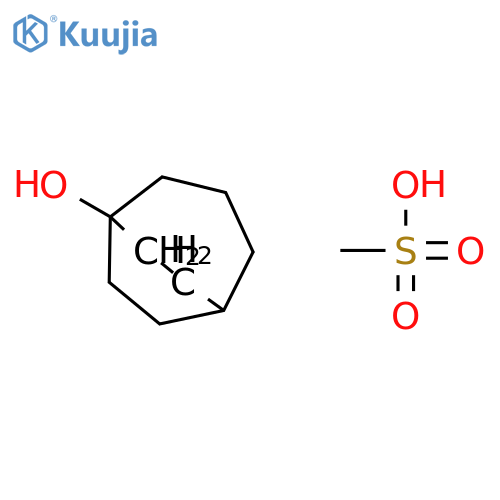Bicyclo[3.2.2]nonan-1-ol, methanesulfonate structure
