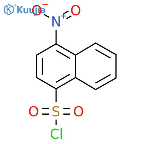 4-Nitronaphthalene-1-sulfonyl chloride structure