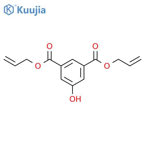 1,3-Benzenedicarboxylic acid, 5-hydroxy-, di-2-propenyl ester structure