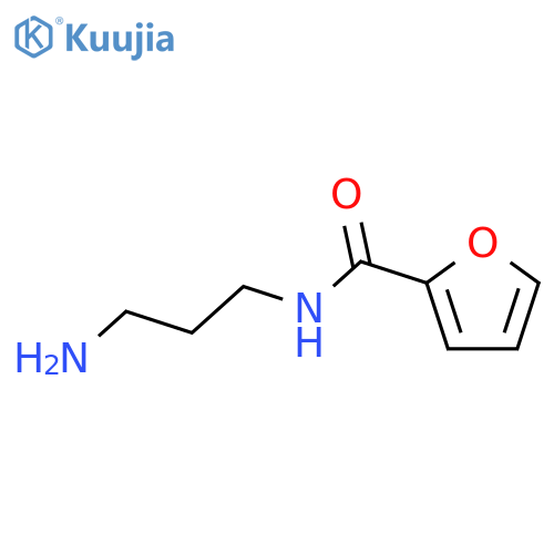 2-Furancarboxamide, N-(3-aminopropyl)- structure