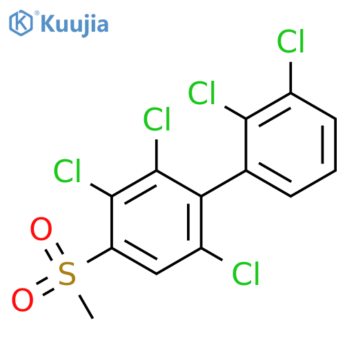 1,1'-Biphenyl, 2,2',3,3',6-pentachloro-4-(methylsulfonyl)- structure