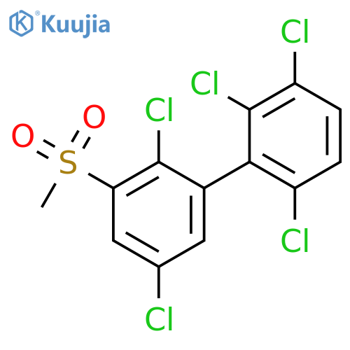 1,1'-Biphenyl, 2,2',3',5,6'-pentachloro-3-(methylsulfonyl)- structure