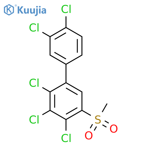 1,1'-Biphenyl, 2,3,3',4,4'-pentachloro-5-(methylsulfonyl)- structure