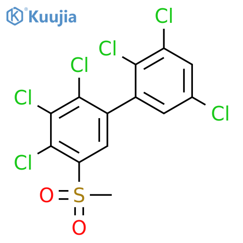 1,1'-Biphenyl, 2,2',3,3',4,5'-hexachloro-5-(methylsulfonyl)- structure