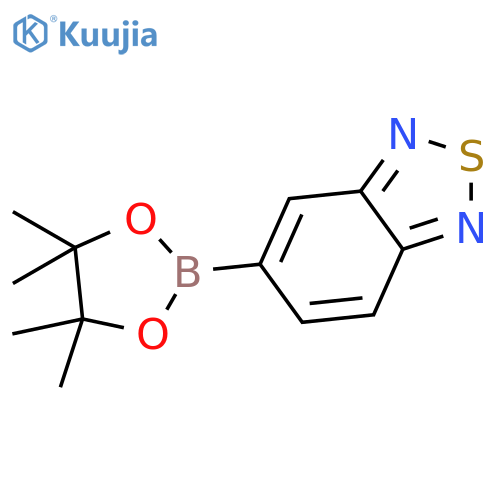 5-(4,4,5,5-Tetramethyl-1,3,2dioxaborolan-2-yl)benzo1,2,5thiadiazole structure