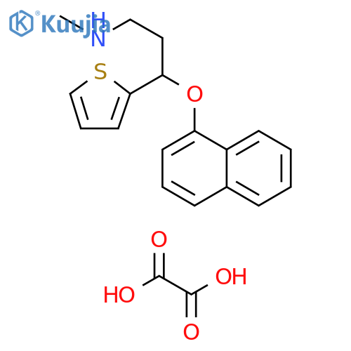 (±)-Duloxetine-d5 Oxalate (N-methyl-d3; propanamine-d2) structure