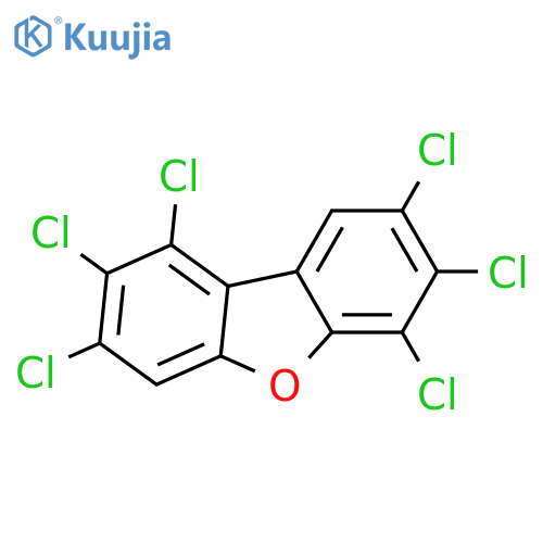 1,\u200b2,\u200b3,\u200b6,\u200b7,\u200b8-Hexachloro-dibenzofuran-\u200b13C12 structure