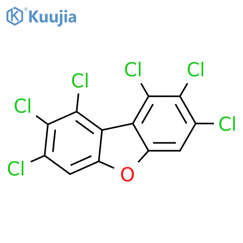 1,\u200b2,\u200b3,\u200b7,\u200b8,\u200b9-Hexachloro-dibenzofuran-\u200b13C12 structure