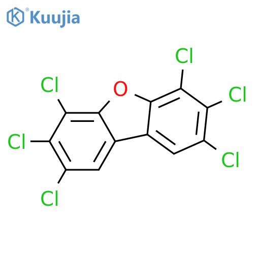 2,\u200b3,\u200b4,\u200b6,\u200b7,\u200b8-\u200bHexachloro-dibenzofuran-\u200b13C12 structure