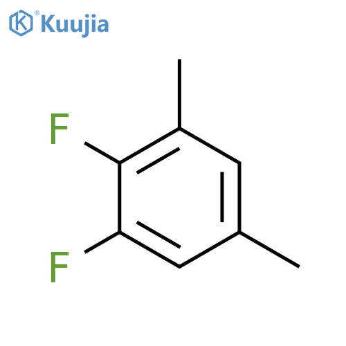 Benzene, 1,2-difluoro-3,5-dimethyl- structure