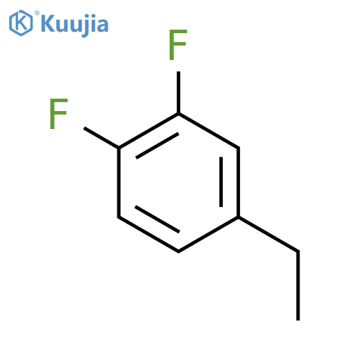 4-Ethyl-1,2-difluorobenzene structure