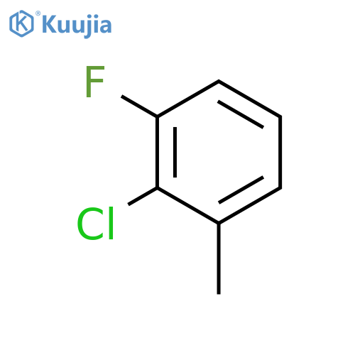 2-chloro-3-fluorotoluene structure