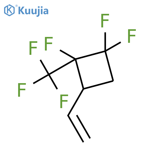 Cyclobutane, 3-ethenyl-1,1,2-trifluoro-2-(trifluoromethyl)- structure