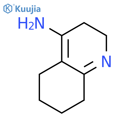 4-Quinolinamine,2,3,5,6,7,8-hexahydro- structure