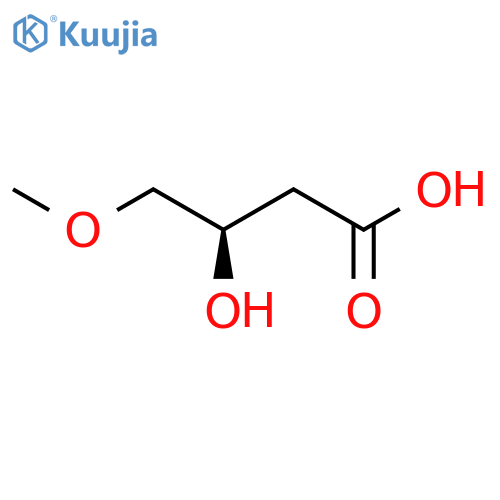 (3R)-3-hydroxy-4-methoxybutanoic acid structure