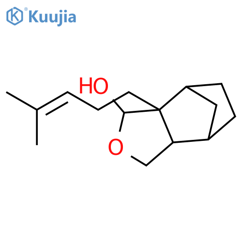 4,7-Methanoisobenzofuran-1-ol, octahydro-7a-(4-methyl-3-pentenyl)- structure
