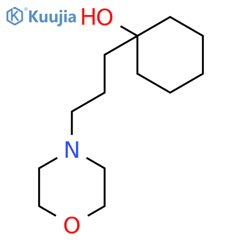 Cyclohexanol, 1-[3-(4-morpholinyl)propyl]- structure