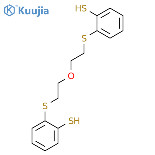BENZENETHIOL, 2,2'-[OXYBIS(2,1-ETHANEDIYLTHIO)]BIS- structure