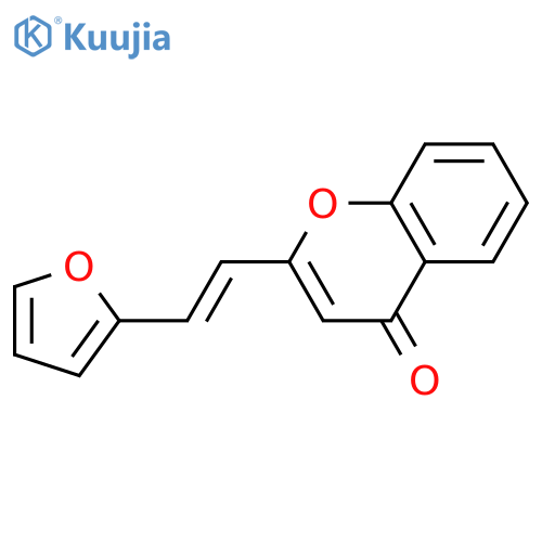 2-[2-(furan-2-yl)ethenyl]chromen-4-one structure