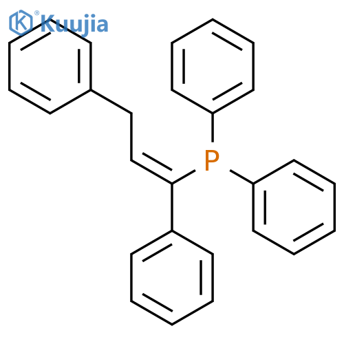 Phosphine, (1,3-diphenyl-1-propenyl)diphenyl- structure