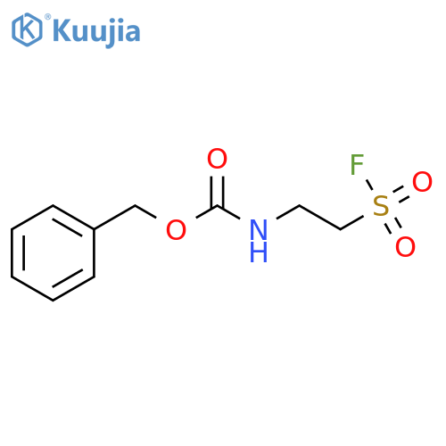 benzyl N-2-(fluorosulfonyl)ethylcarbamate structure