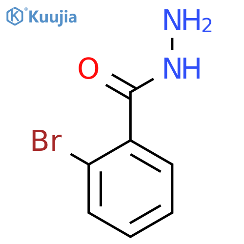 Benzoic acid, bromo-, hydrazide structure
