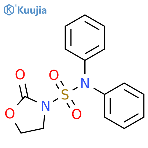3-Oxazolidinesulfonamide,2-oxo-N,N-diphenyl- structure