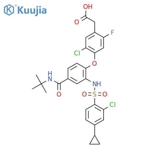 Vidupiprant structure
