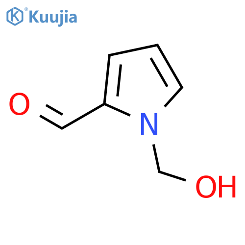 1-(hydroxymethyl)-1H-Pyrrole-2-carboxaldehyde structure