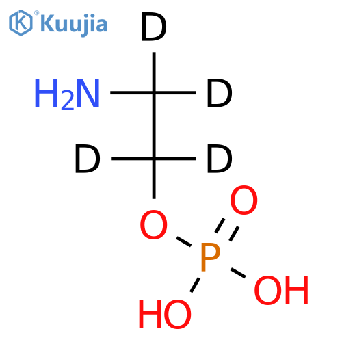 Phosphorylethanolamine-d4 structure