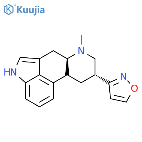 Ergoline,8-(3-isoxazolyl)-6-methyl-, (8b)- (9CI) structure