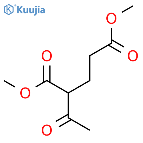 1,5-dimethyl 2-acetylpentanedioate structure