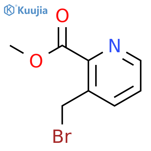 Methyl 3-(bromomethyl)picolinate structure