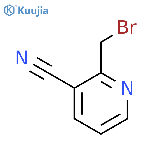 2-(Bromomethyl)nicotinonitrile structure