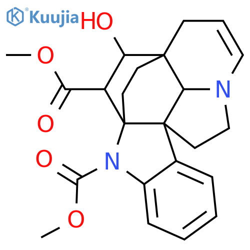 Venalstonine; 17β-Hydroxy, N-methoxycarbonyl structure