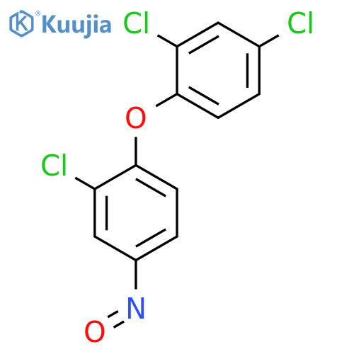 Benzene, 2-chloro-1-(2,4-dichlorophenoxy)-4-nitroso- structure