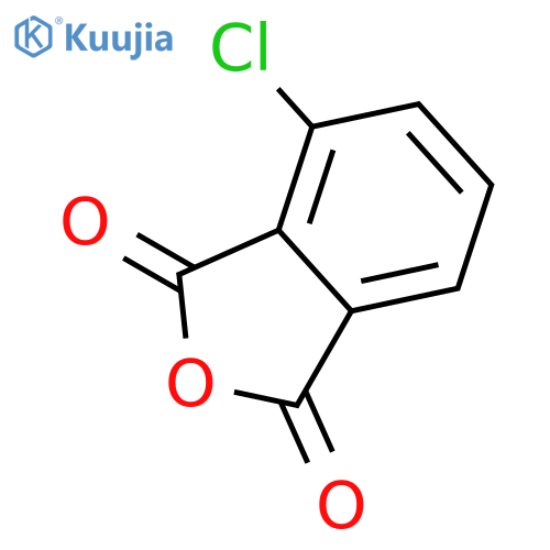 3-Chlorophthalic anhydride structure