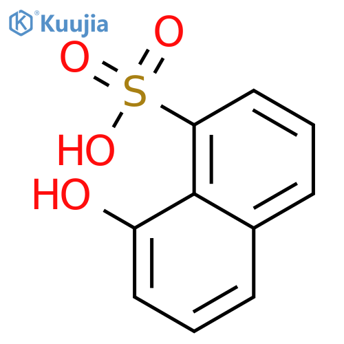 1-Naphthol-8-sulfonic acid structure