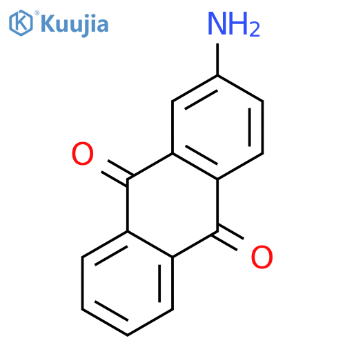 2-Aminoanthraquinone structure