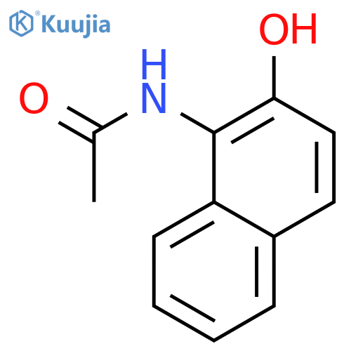 Acetamide,N-(2-hydroxy-1-naphthalenyl)- structure