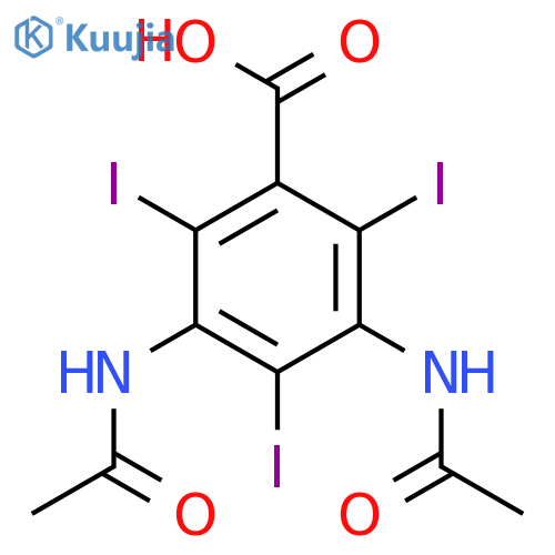 Diatrizoic acid structure