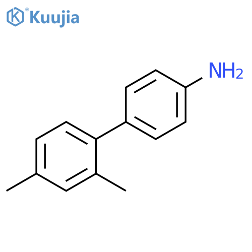 4-(2,4-dimethylphenyl)aniline structure