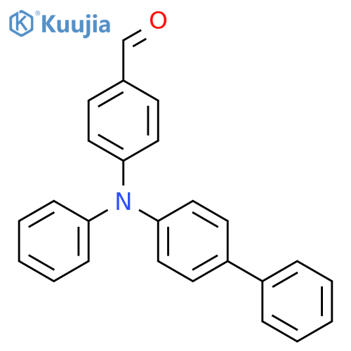 Benzaldehyde, 4-([1,1'-biphenyl]-4-ylphenylamino)- structure