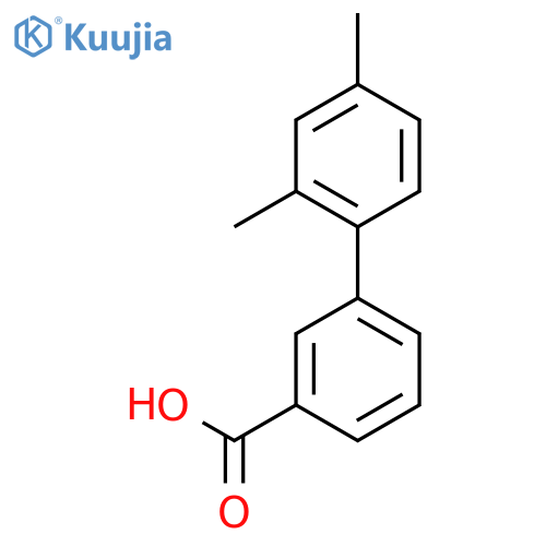 2',4'-Dimethylbiphenyl-3-carboxylic acid structure