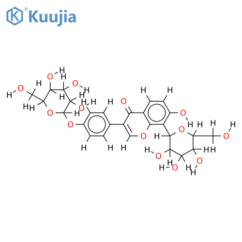 Puerarin-4'-O-β-D-glucopyranoside structure
