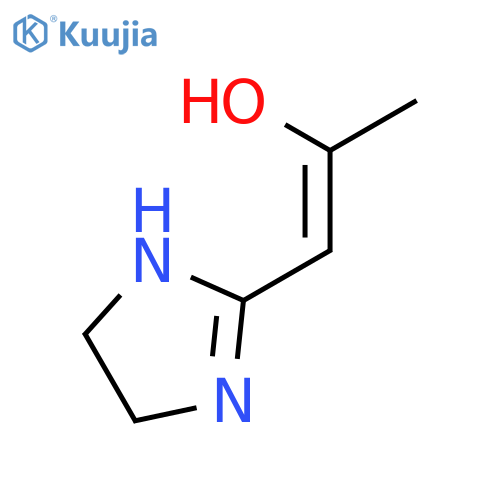 1-Propen-2-ol,1-(4,5-dihydro-1H-imidazol-2-yl)- structure