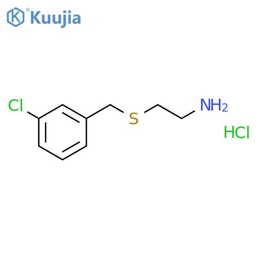 2-(3-Chlorobenzyl)sulfanylethylamine Hydrochloride structure